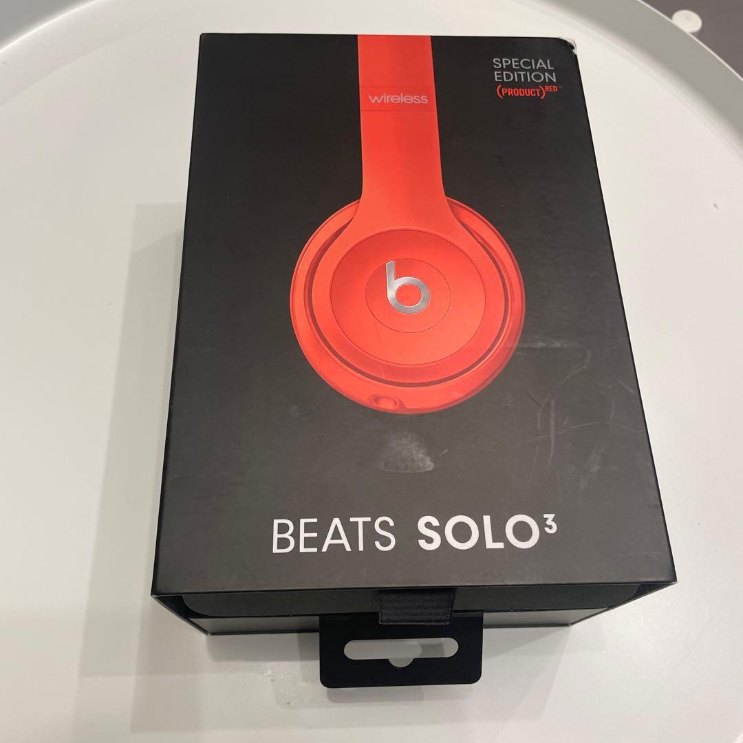 BEATS SOLO3 ワイヤレスヘッドホン 特別版 レッド