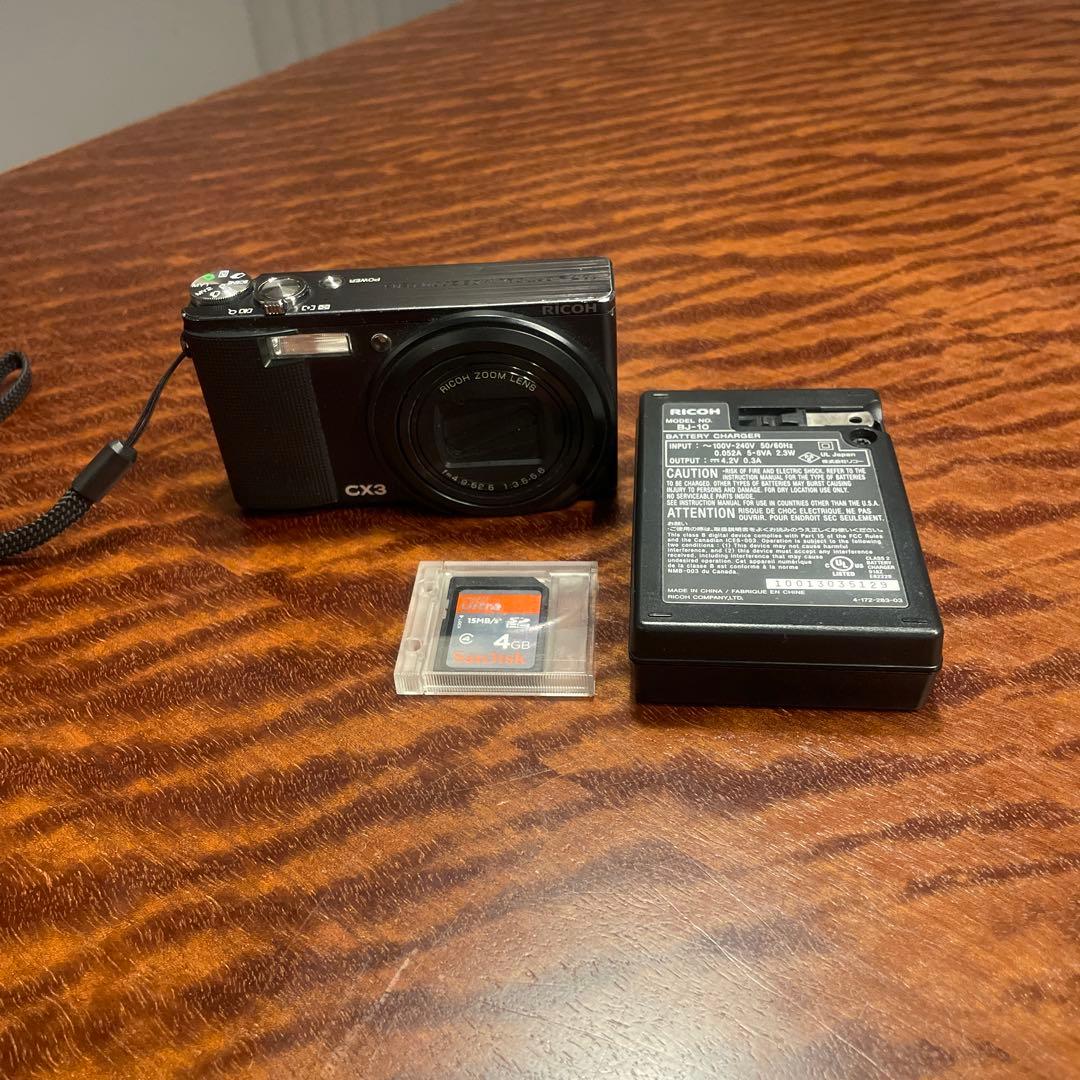 RICOH CX3 コンパクトデジタルカメラ