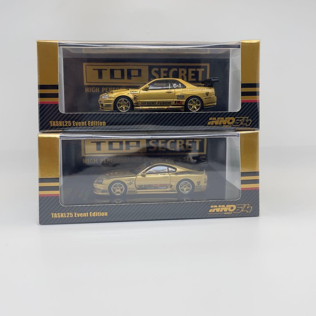 イノモデル 64 TOP SECRET R34&SUPRA TASKL 2025