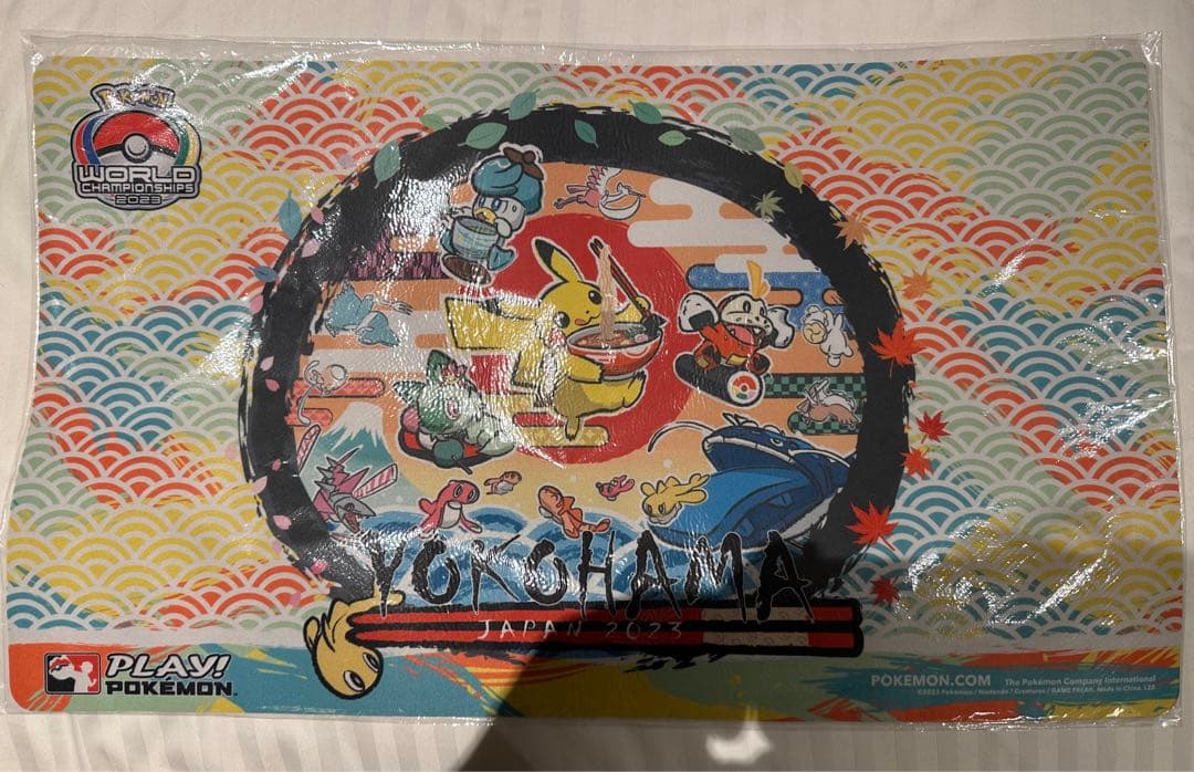 ポケセンカード　WCS2023 横浜　サイドイベント　賞品　プレイマット