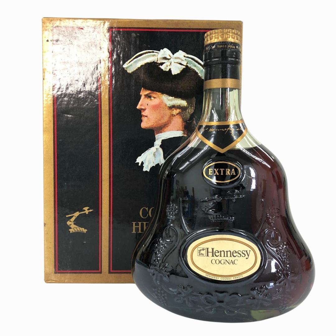 Hennessy ジャズヘネシーエクストラ 金キャップ グリーンボトル