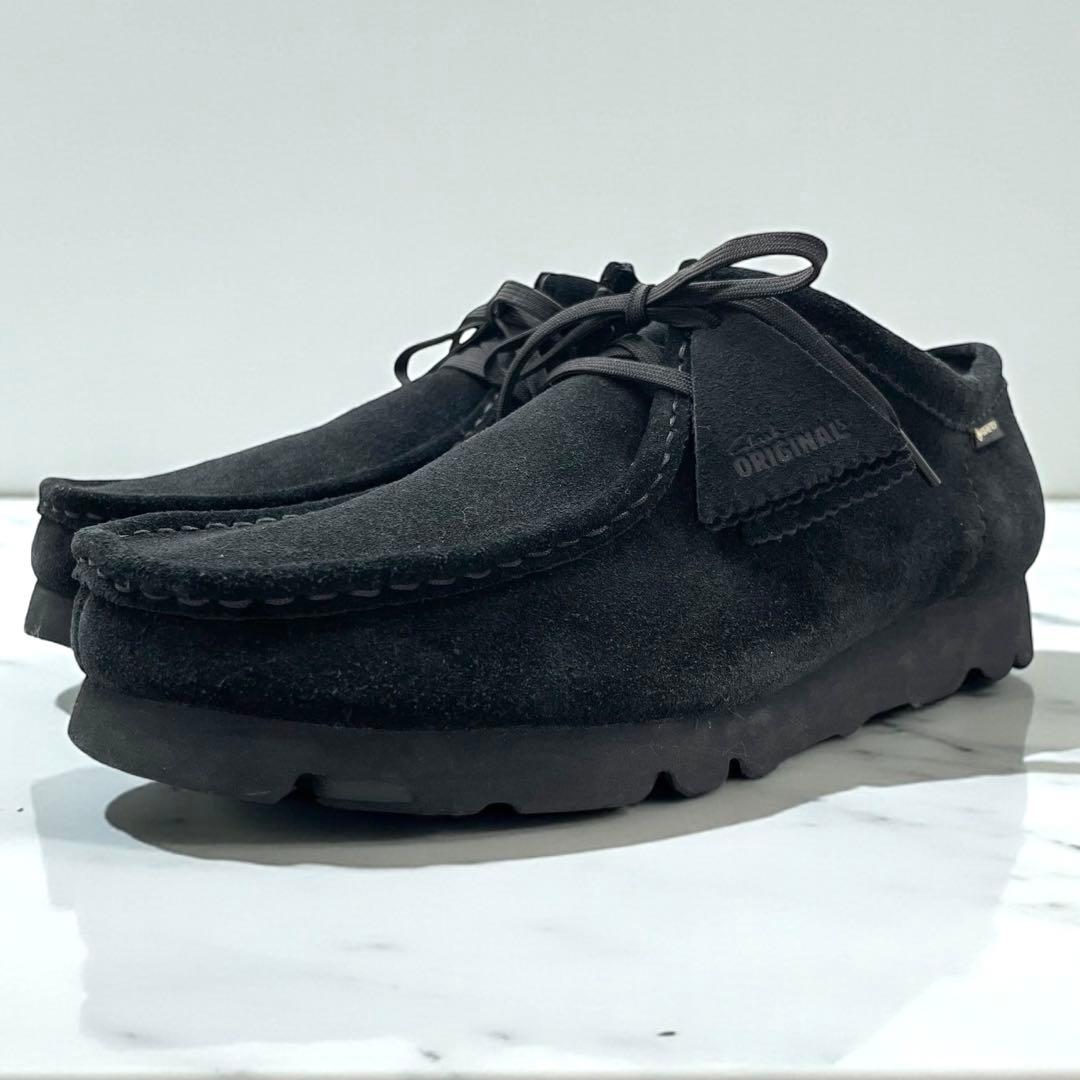 【極美品】クラークスオリジナル ワラビー ゴアテックス 28.5 ブラック