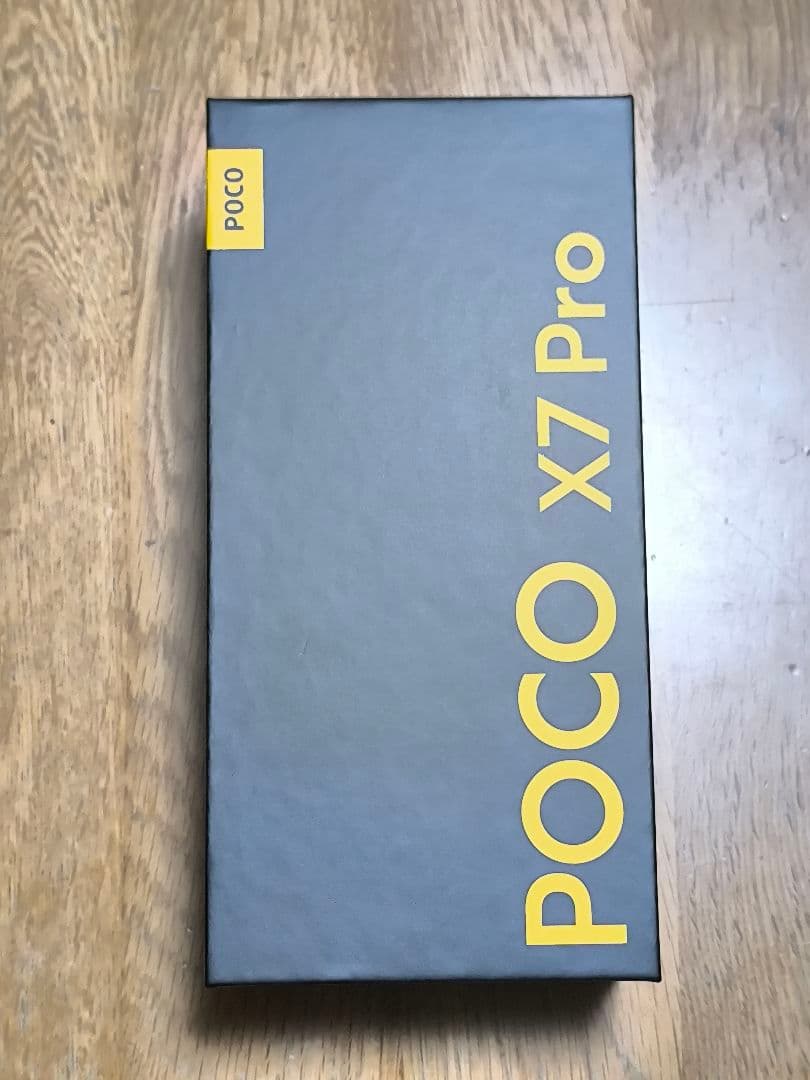 Xiaomi POCO X7 Pro 8GB+256GB ブラック simフリー
