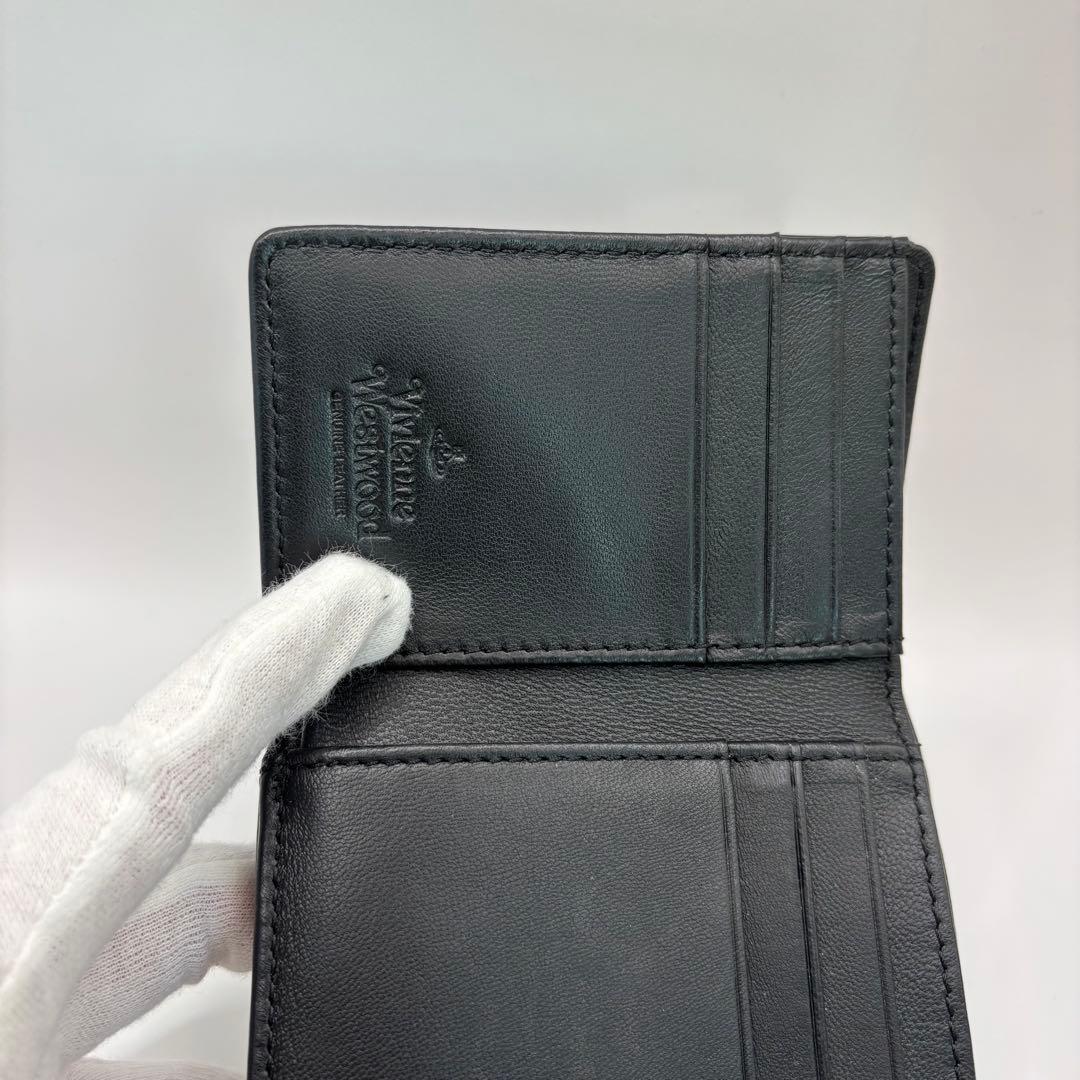 vivienne westwood 三つ折り財布　EMMA SMALL 黒