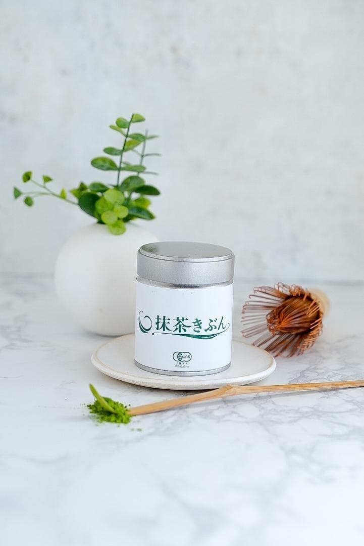 【3缶セット】京都和束町産のオーガニック抹茶缶（シングルオリジン）