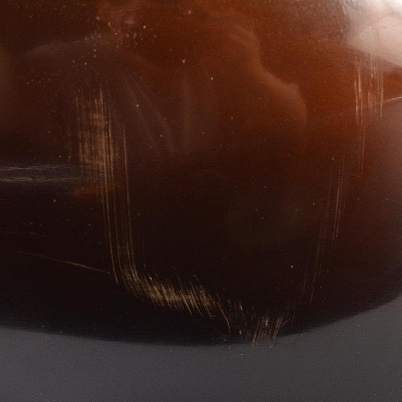 茶道具　鋳師　吉田和正造　唐銅　朝鮮風炉　鉄釜添　共箱　M　6072C