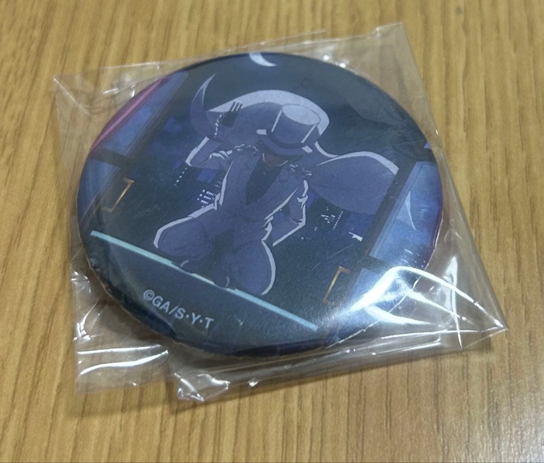 名探偵コナン 怪盗キッド 缶バッジ 窓