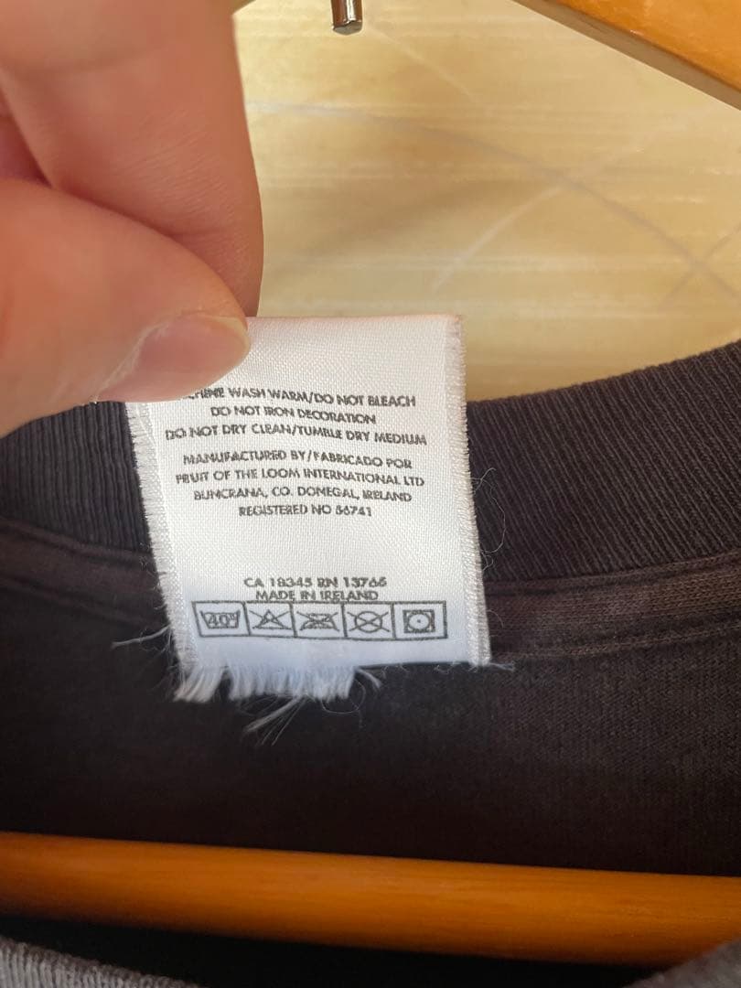 NIRVANA tカートコバーン　 cobain 追悼Tシャツ　実寸XL