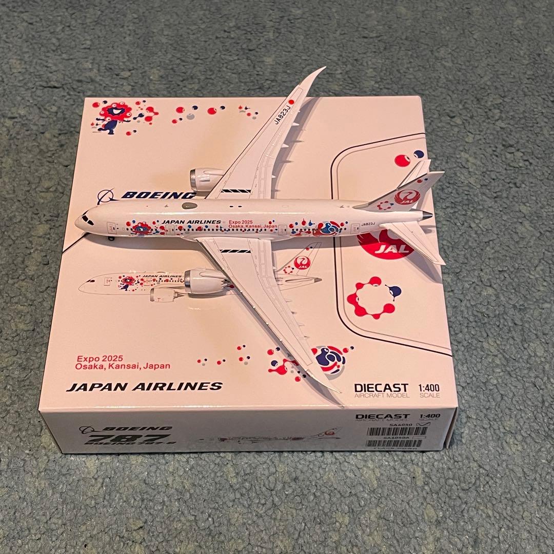 JAL 787-8 日本航空 EXPO 2025 JA823J jc 1:400