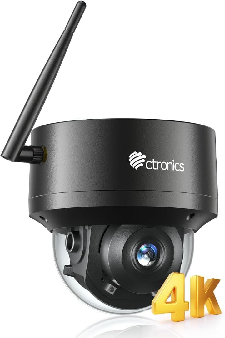 ctronics 4K防犯カメラ