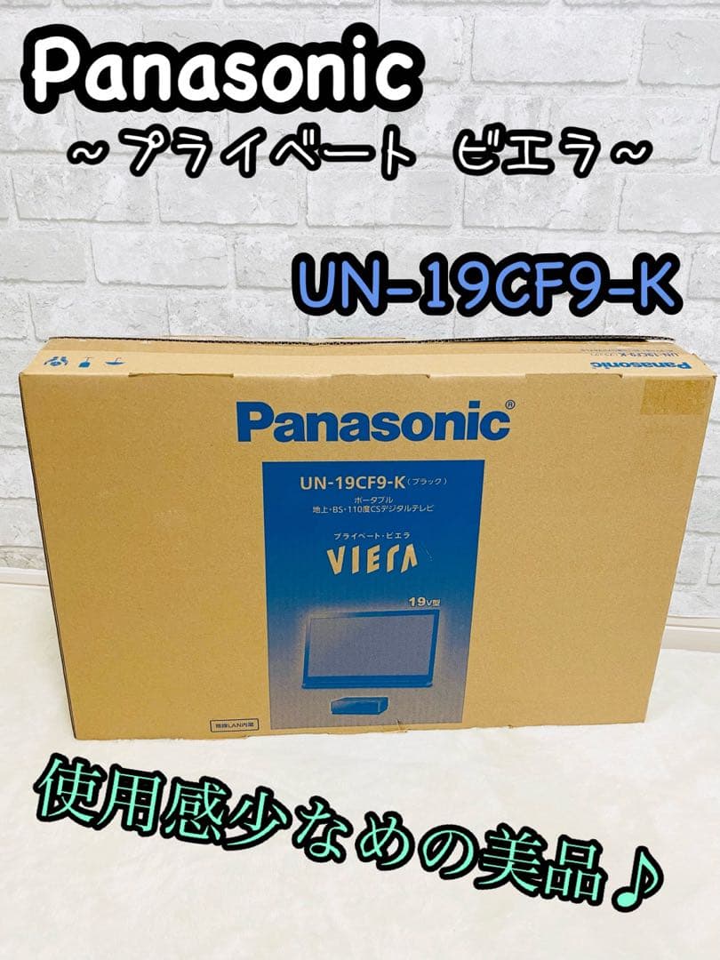 Panasonic プライベート ビエラ UN-19CF9