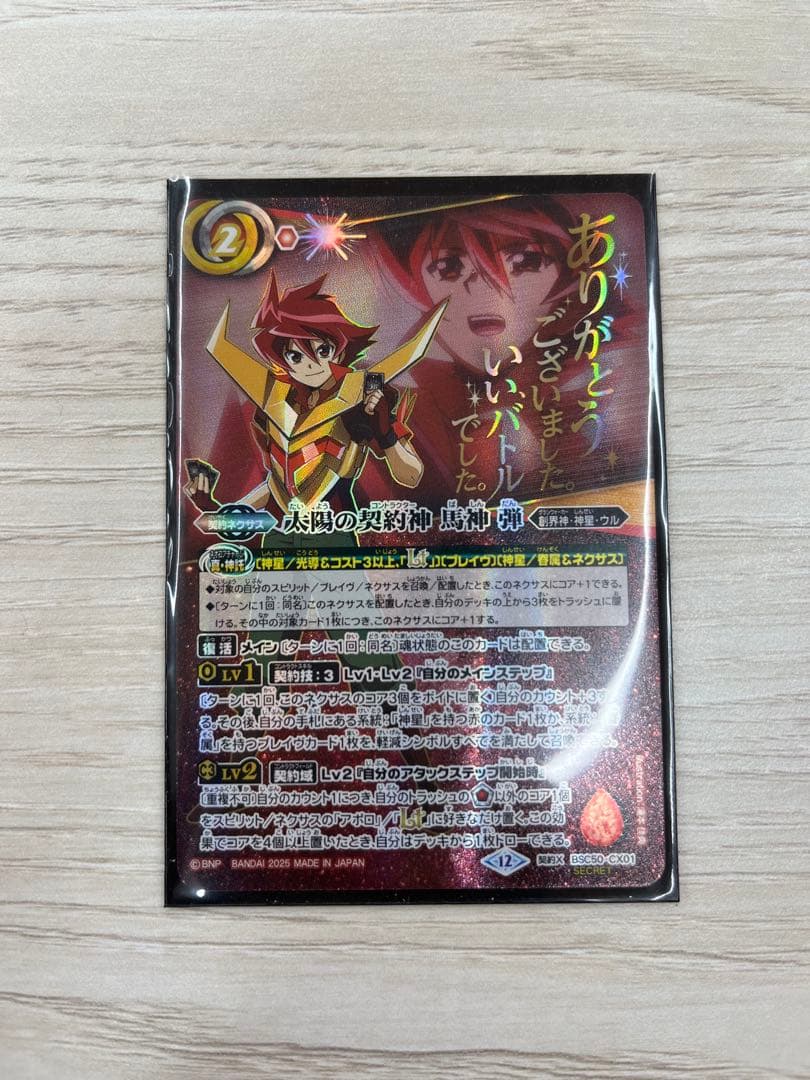太陽の契約神 馬神 弾 secret