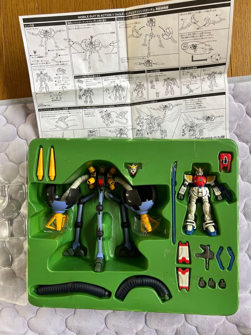 モビルスーツインアクション　グランドマスターガンダムセット