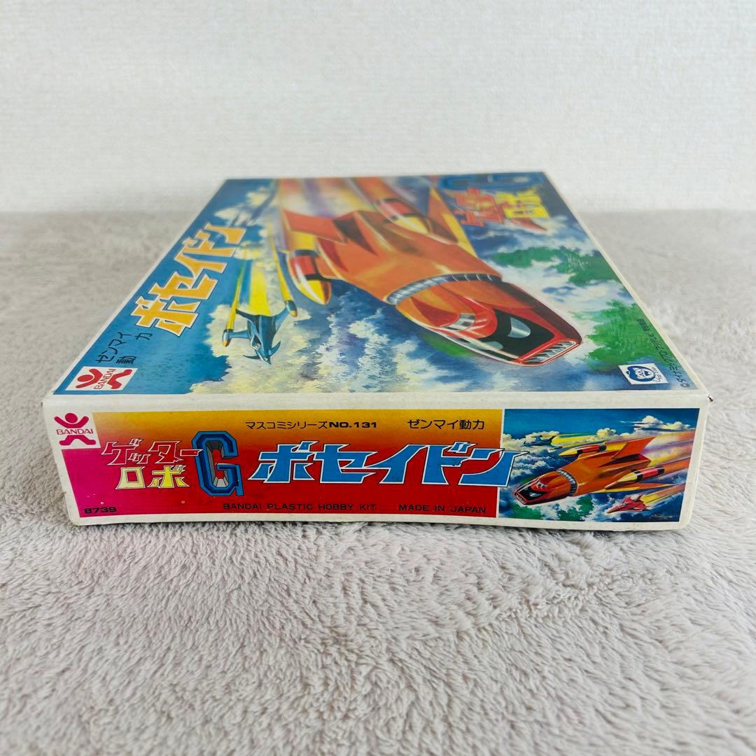 【激希少】旧バンダイ ゲッターロボG ポセイドン 未組み立て　外箱極美品