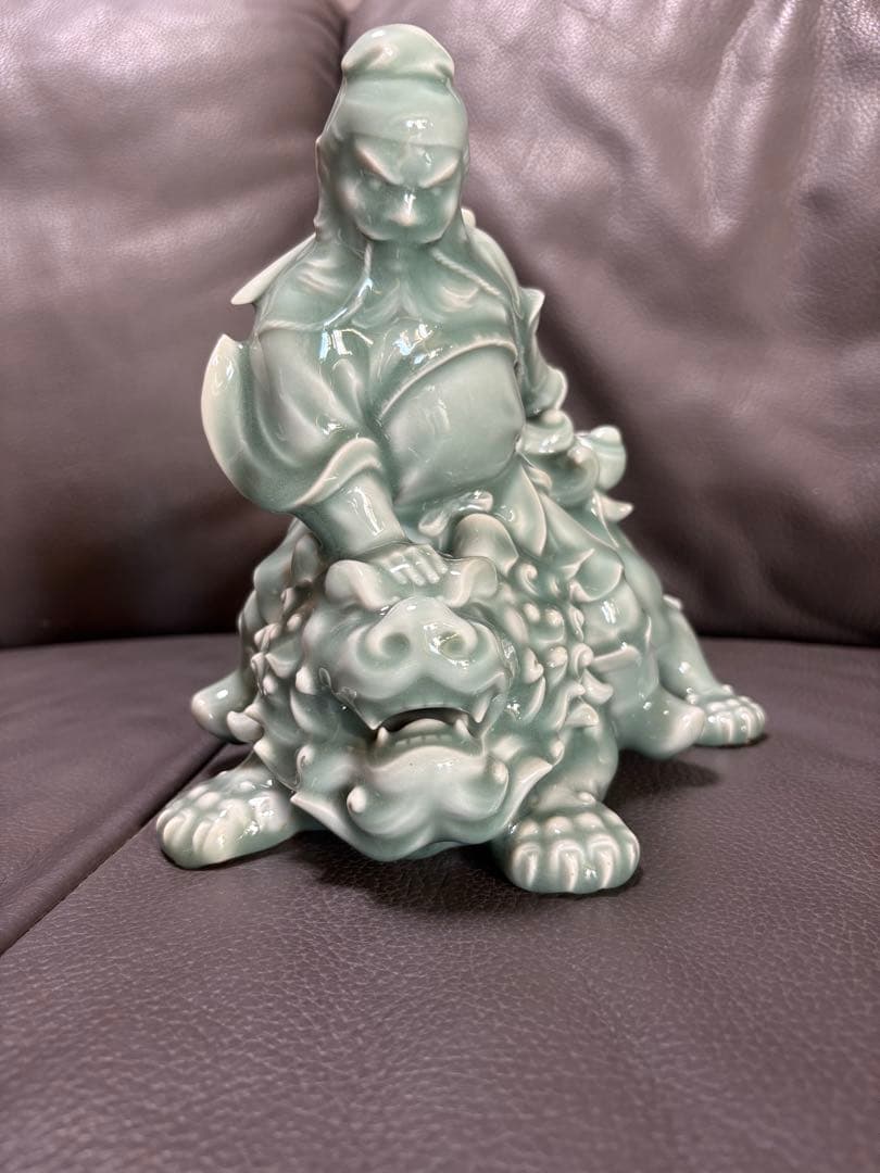獅子　置物