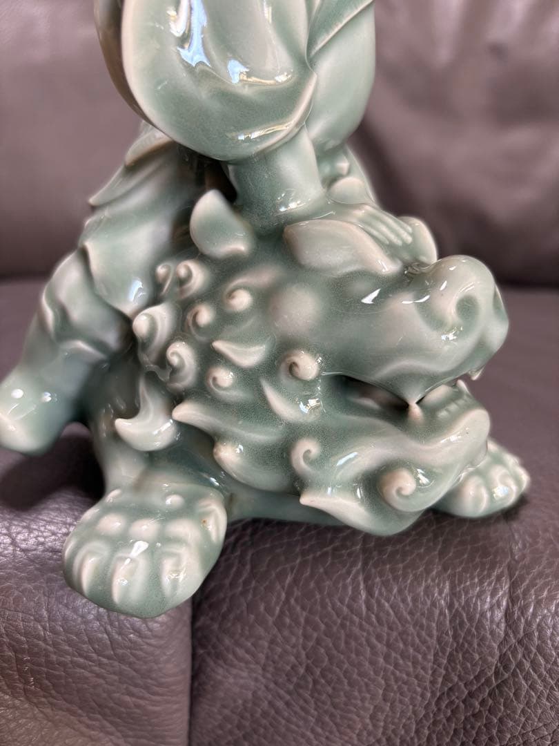 獅子　置物