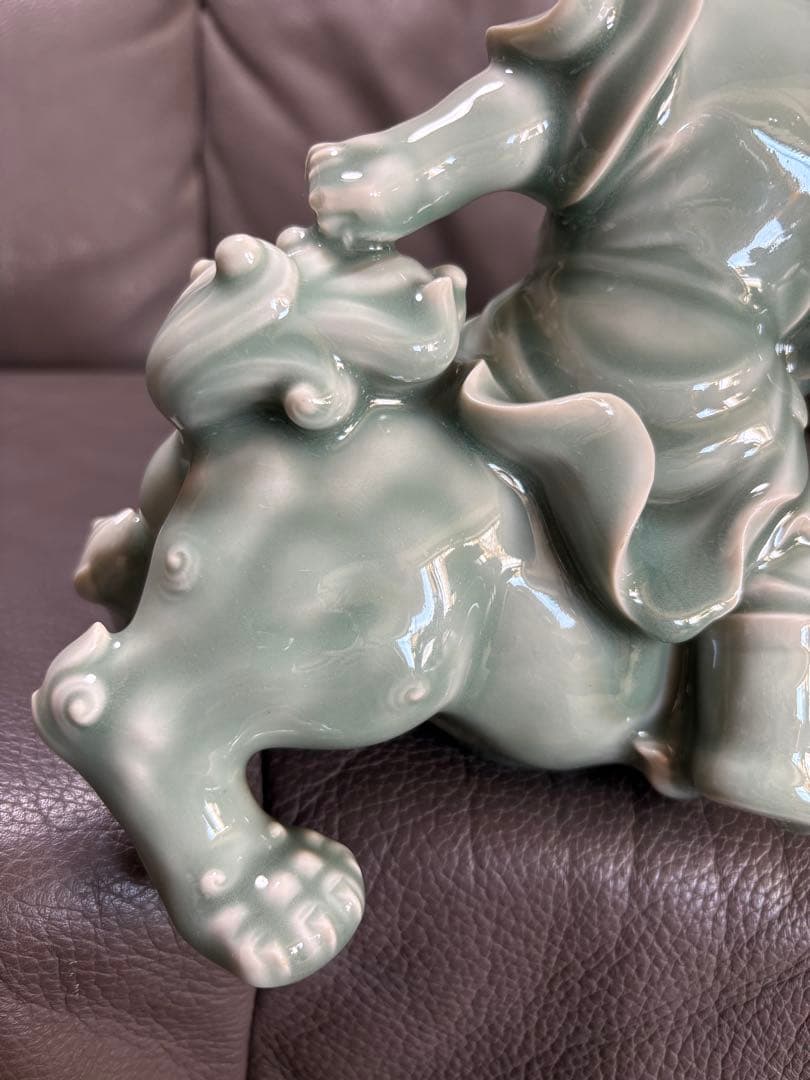 獅子　置物
