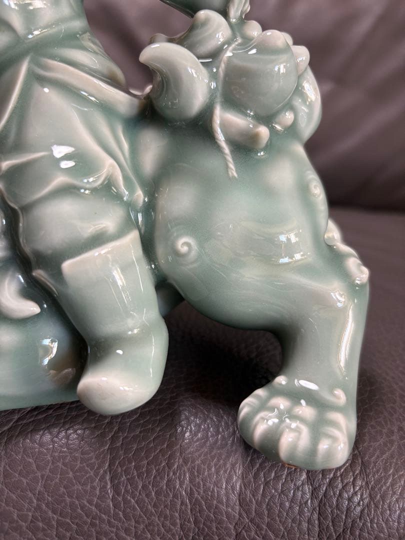 獅子　置物