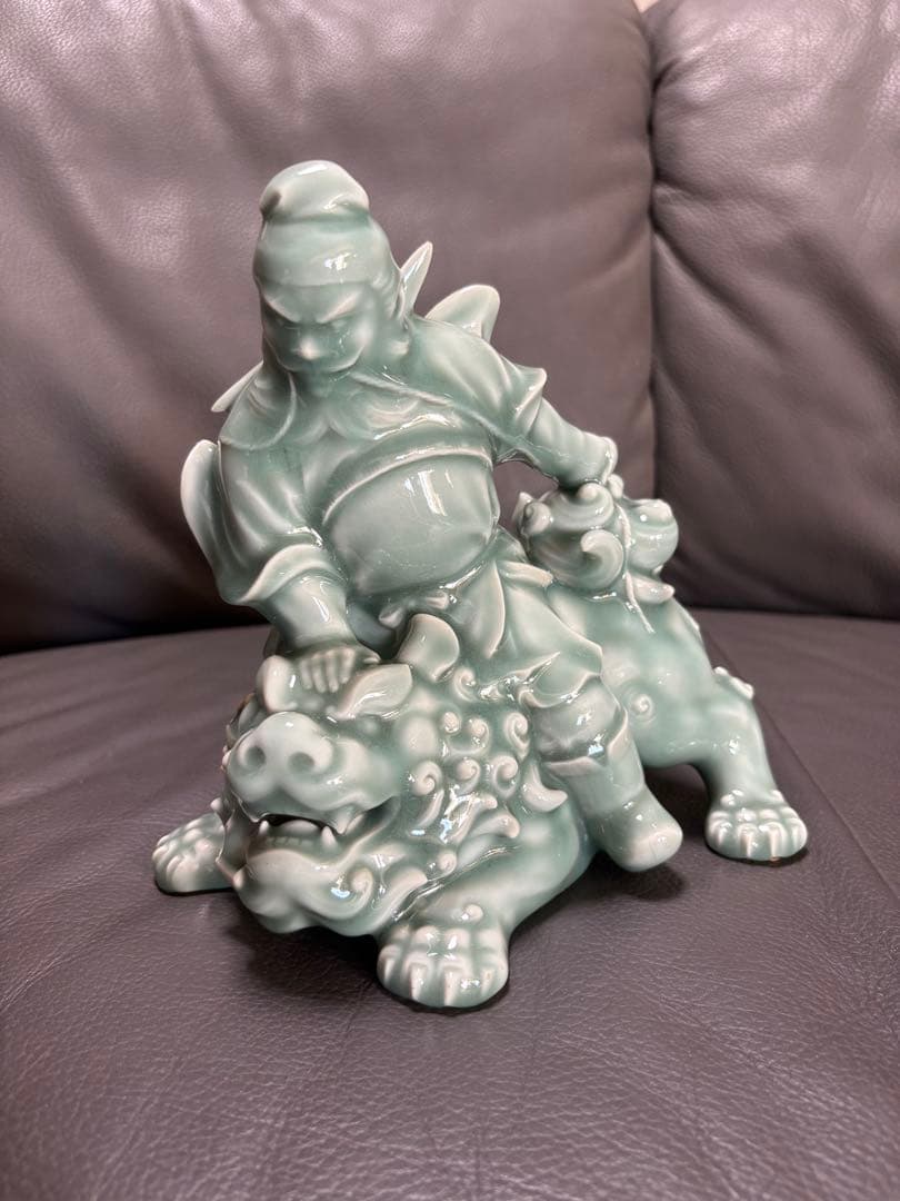 獅子　置物