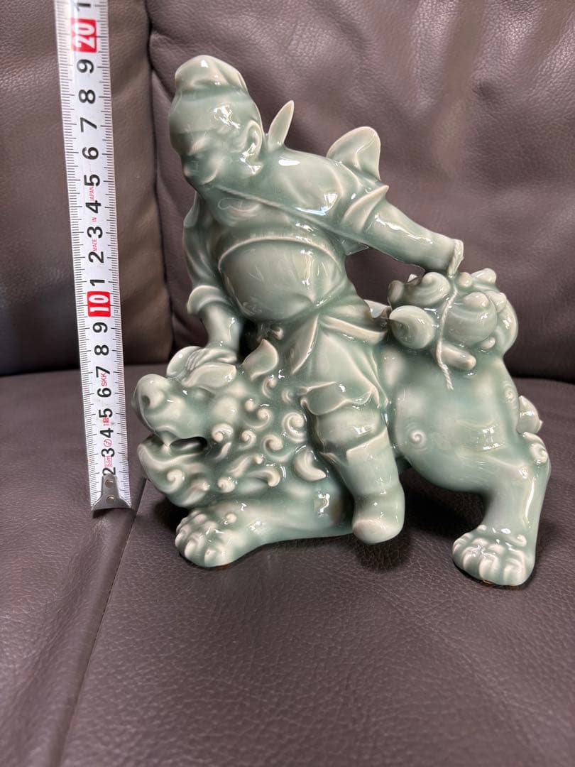 獅子　置物
