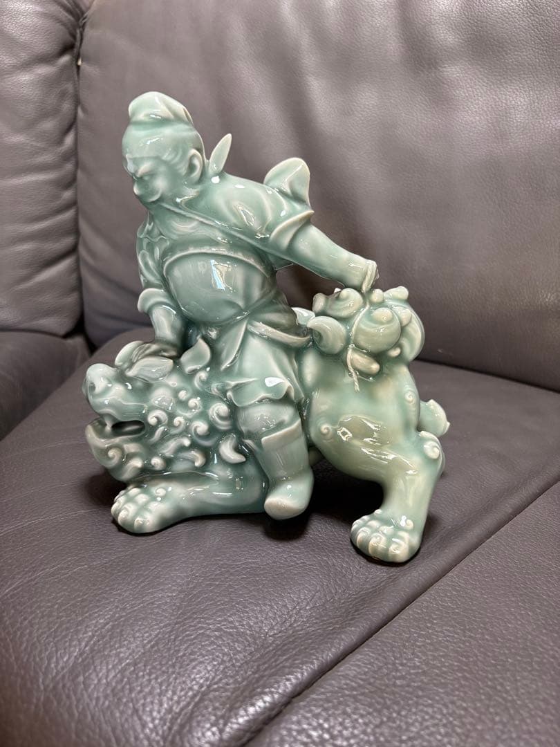 獅子　置物