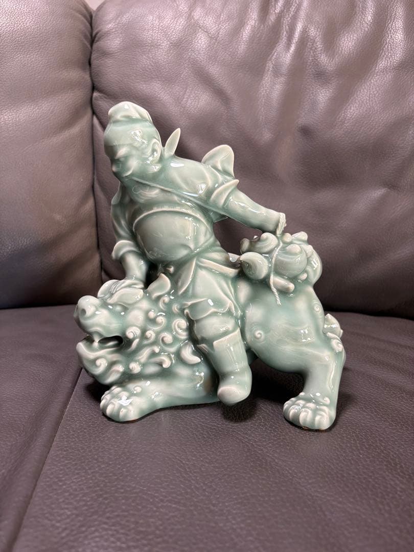 獅子　置物