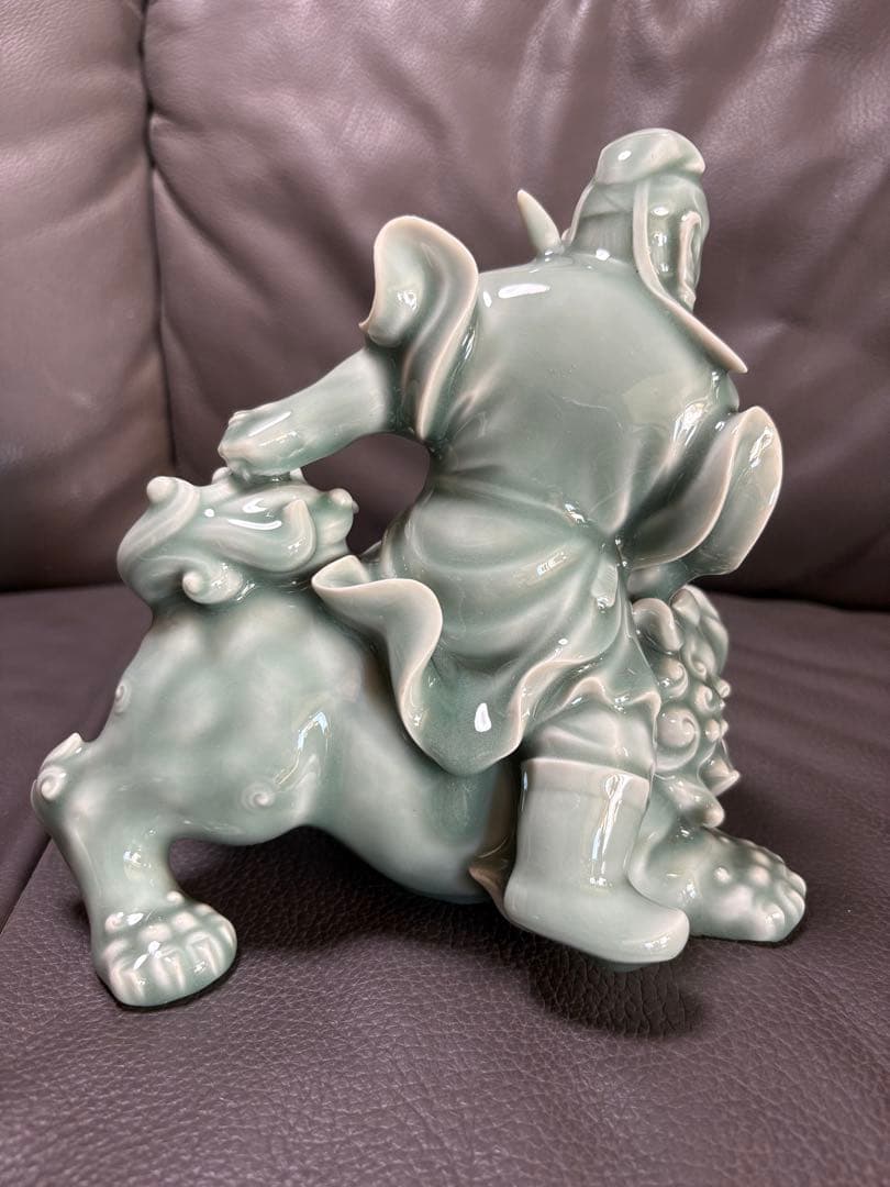 獅子　置物