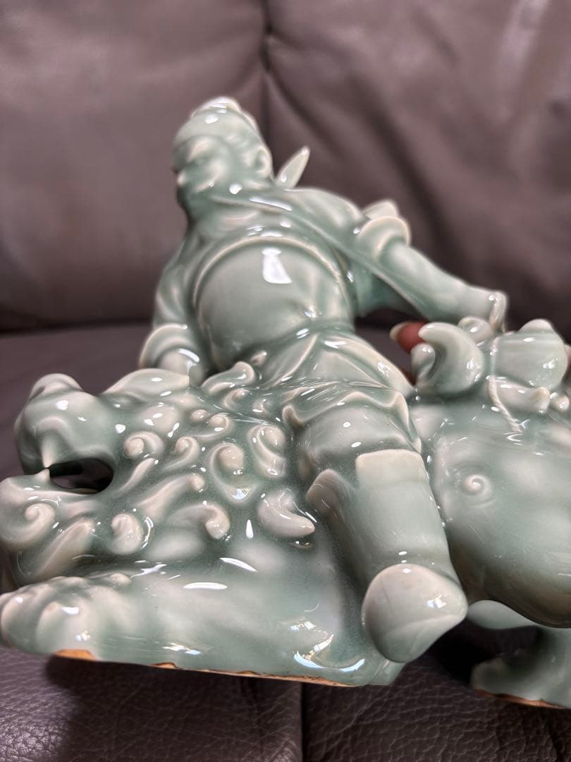 獅子　置物