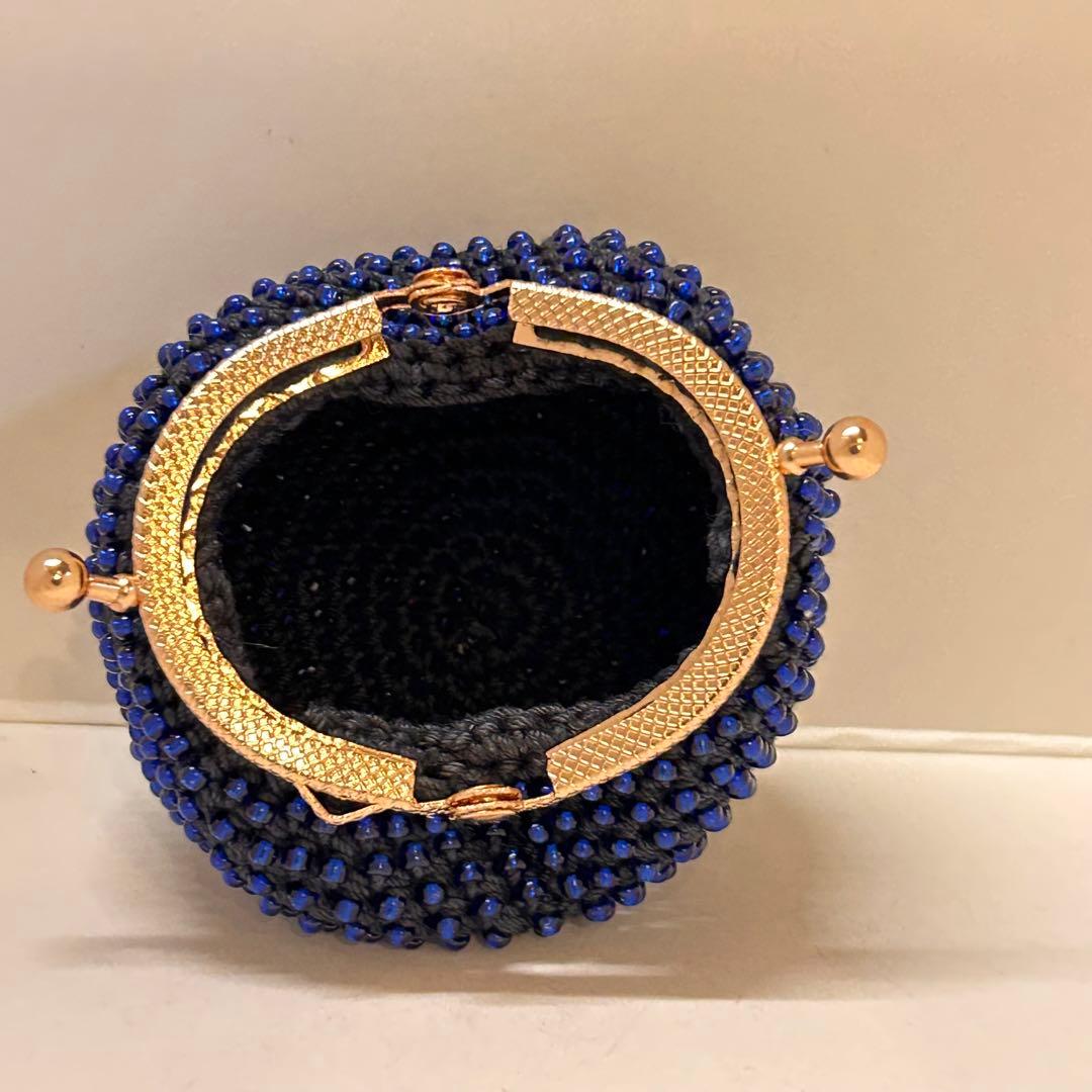 ビーズがま口ハンドメイド、4点セット