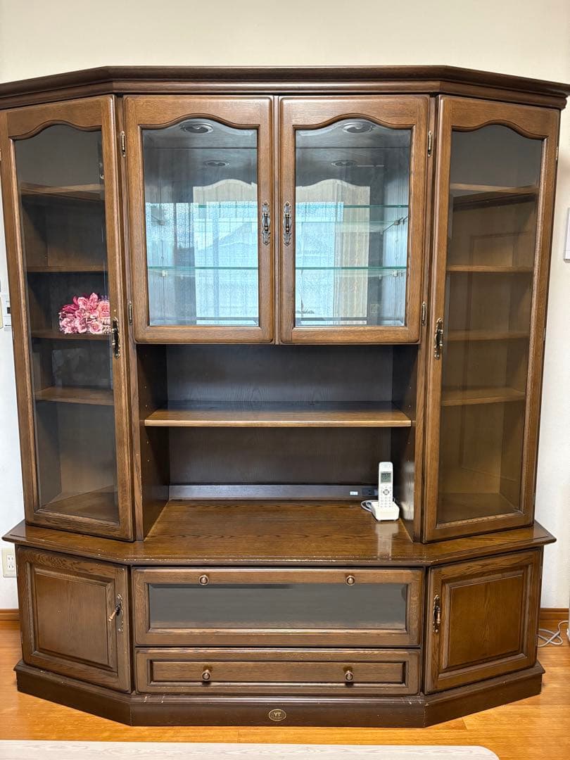 【最終値下げ】カリモク　食器棚　本棚