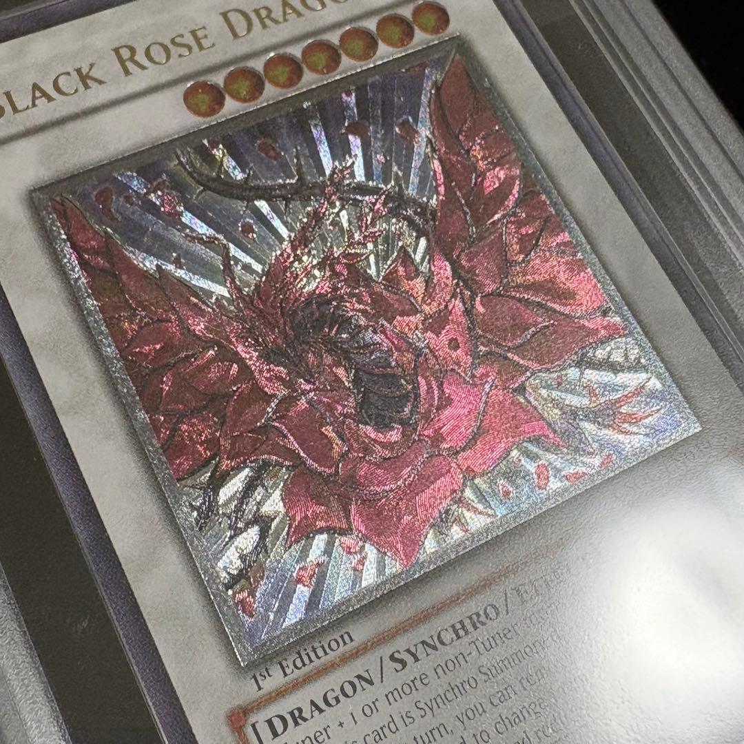 ARS8 北米版 1st ブラックローズドラゴン レリーフ