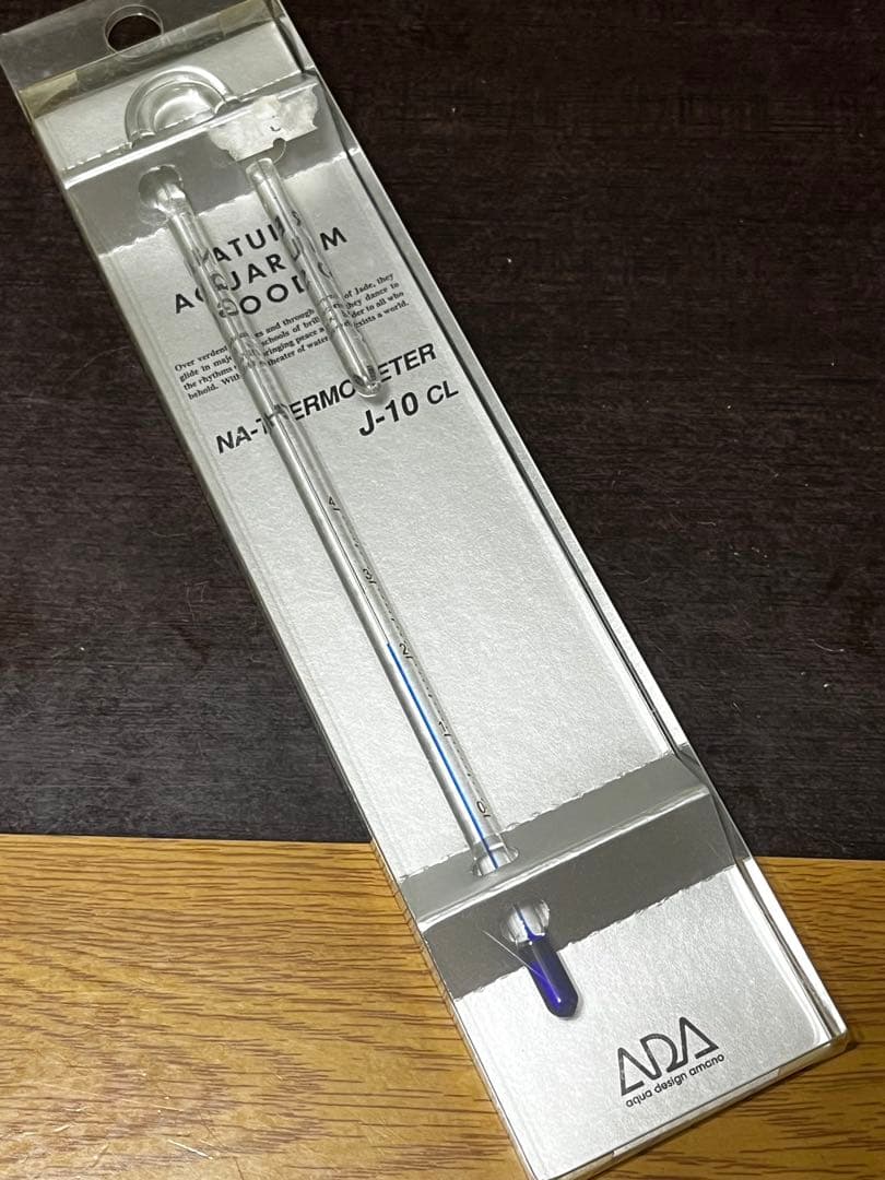 【希少・新品・未使用】ADA NA サーモメーター J-10 CL 旧ロゴ