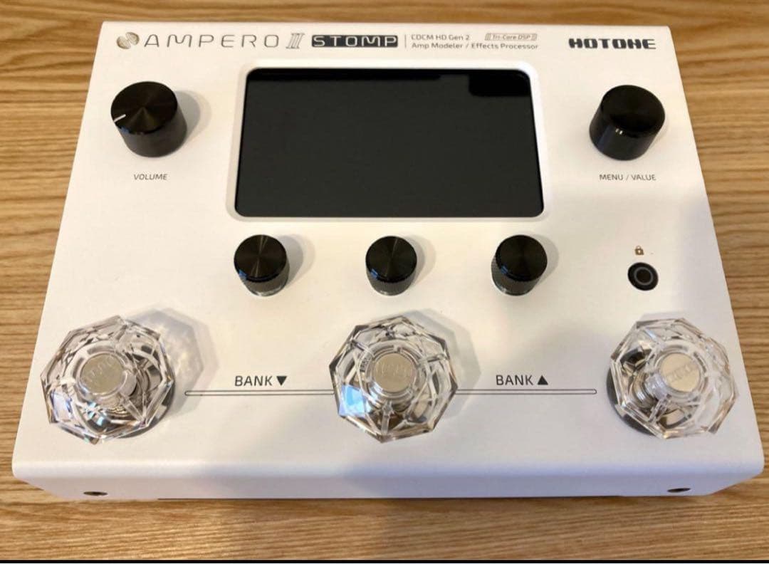 ギター Hotone Ampero II stomp