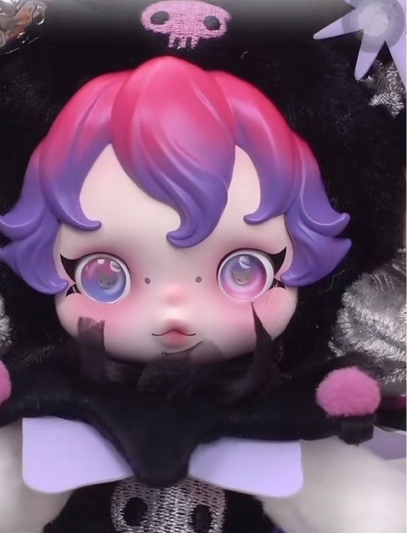 POP MART SKULLPANDA クロミ＆マイメロディ ぬいぐるみチャーム