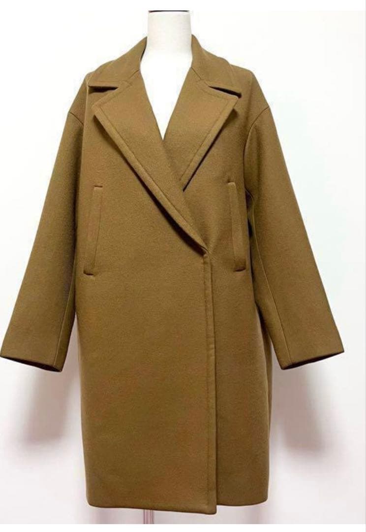 Deuxieme Classe チェスターコート　キャメル