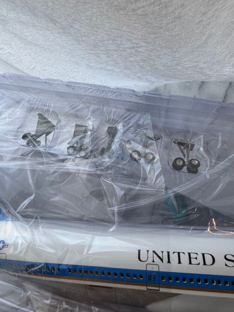 46cm ボーイング747 大統領専用機 エアフォースワン 模型 1：160