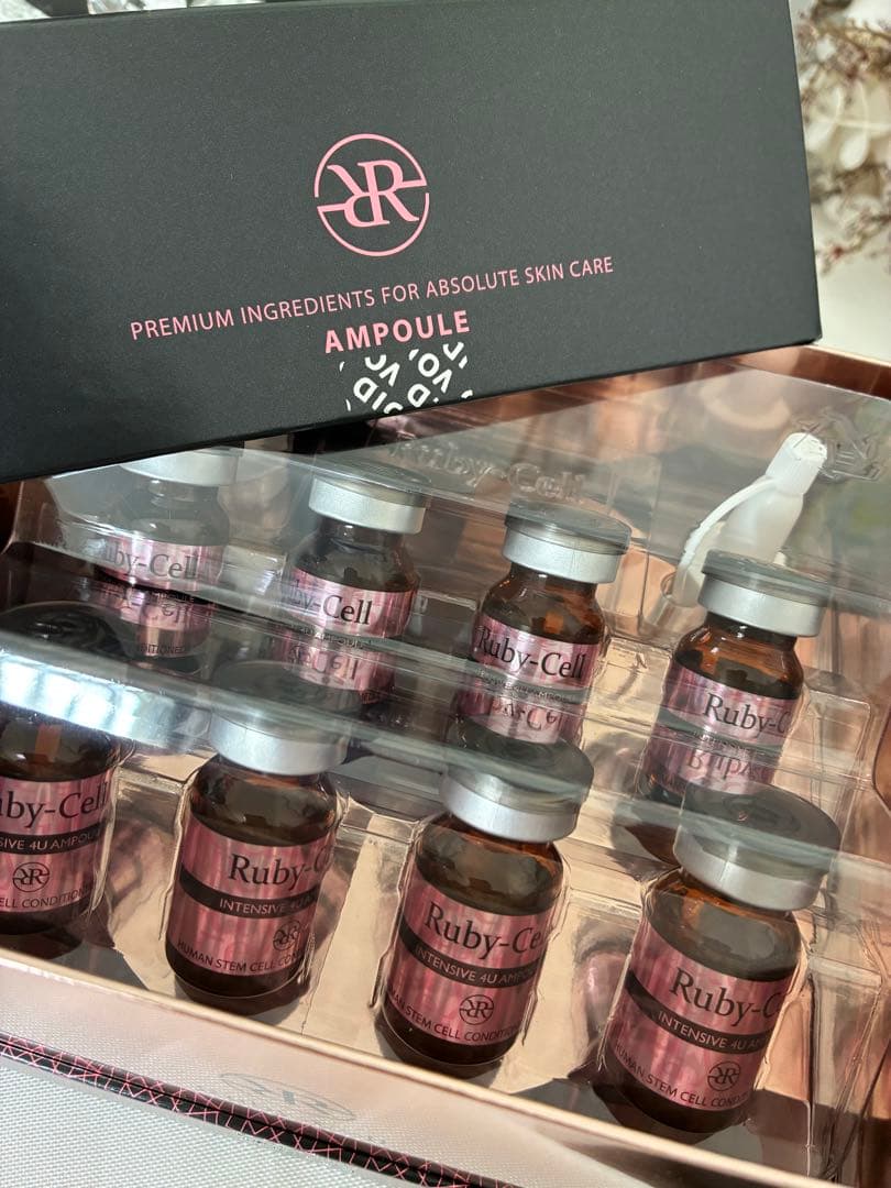 Ruby-Cell インテンシブ4Uセラム新品１８本　キャップ付