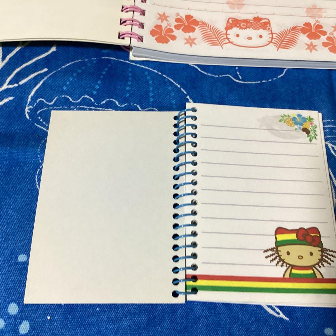 3462ハローキティハワイメモ帳セット