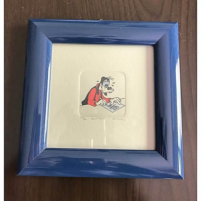 美品☆ディズニー グーフィー 絵画 ドイツ製 Sowa & Reiser社