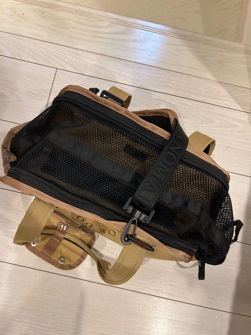 NOMADIS　ノマディス　ドッグキャリー　ペットキャリー　スモール　ベージュ