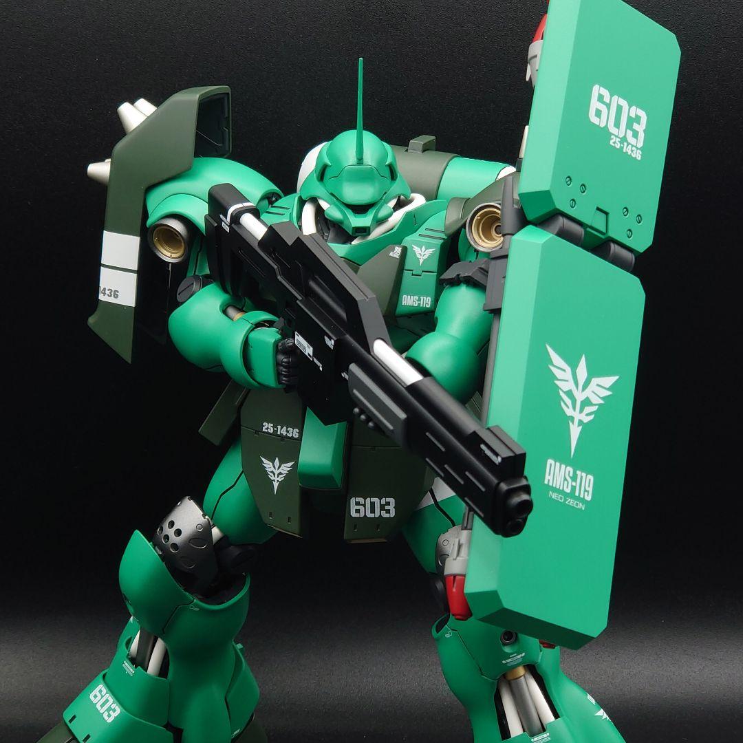 MG 1/100　ギラドーガ　ガンプラ　全塗装完成品