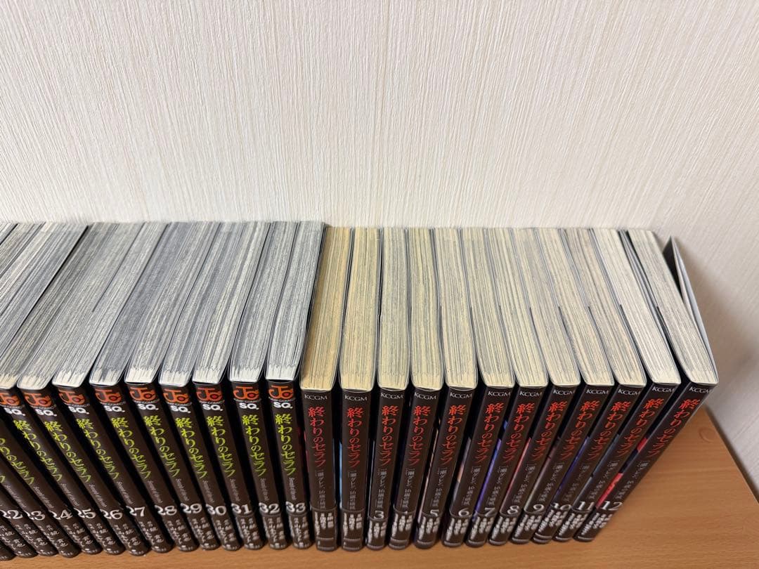 終わりのセラフ　1〜33巻＋終わりのセラフ　一瀬グレン、16歳の破滅　全巻