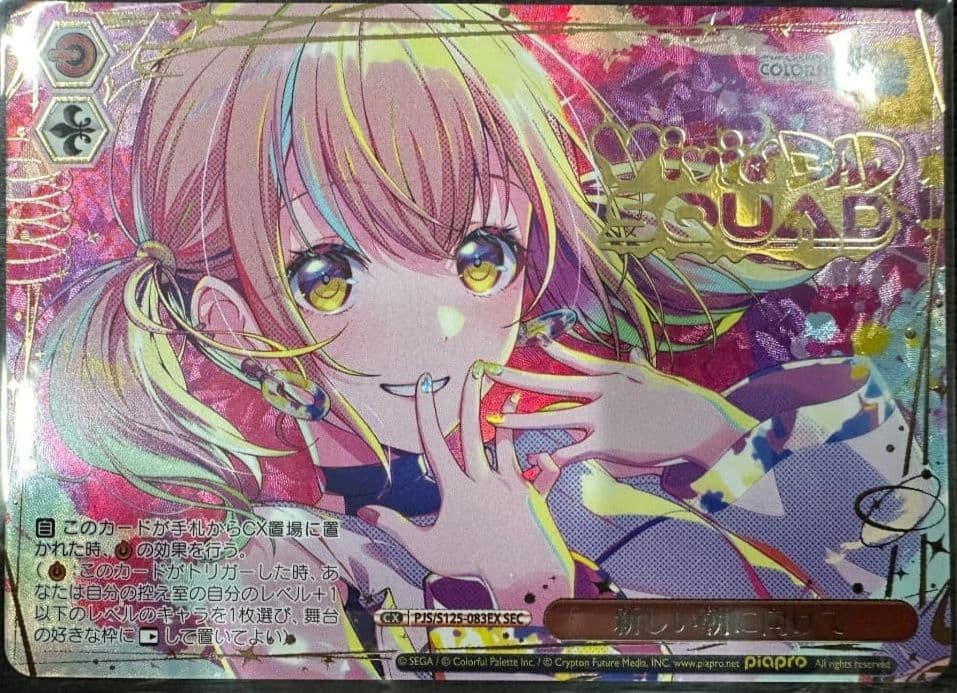 は*ち様 ヴァイスシュヴァルツ プロセカ 新しい朝に向けて こはね SEC