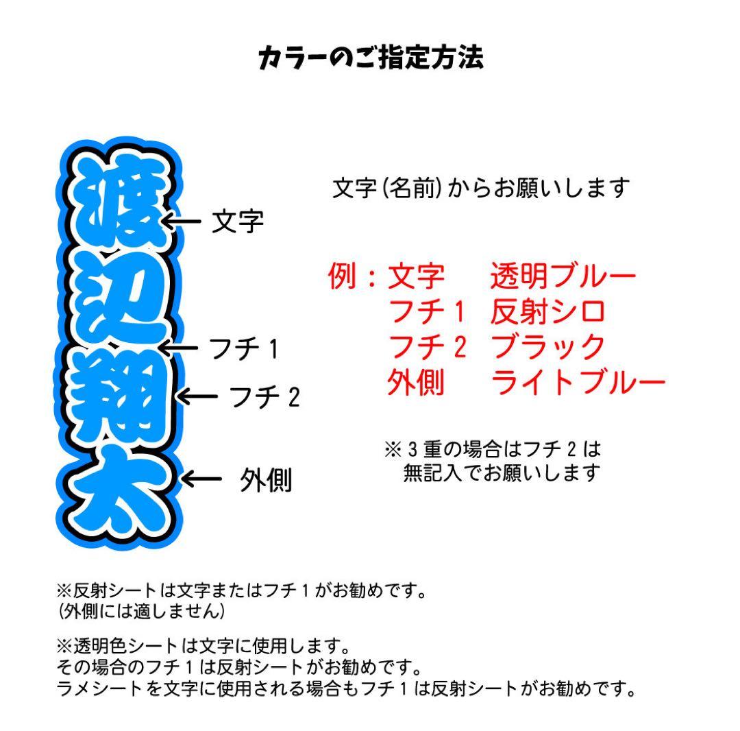 ゆうちゃん 　ミニうちわ文字　ステッカー