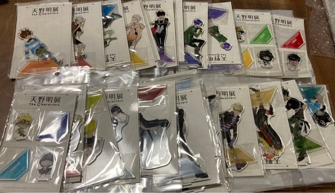 天野明展 描き下ろしアクリルスタンド全43種類コンプリートセット