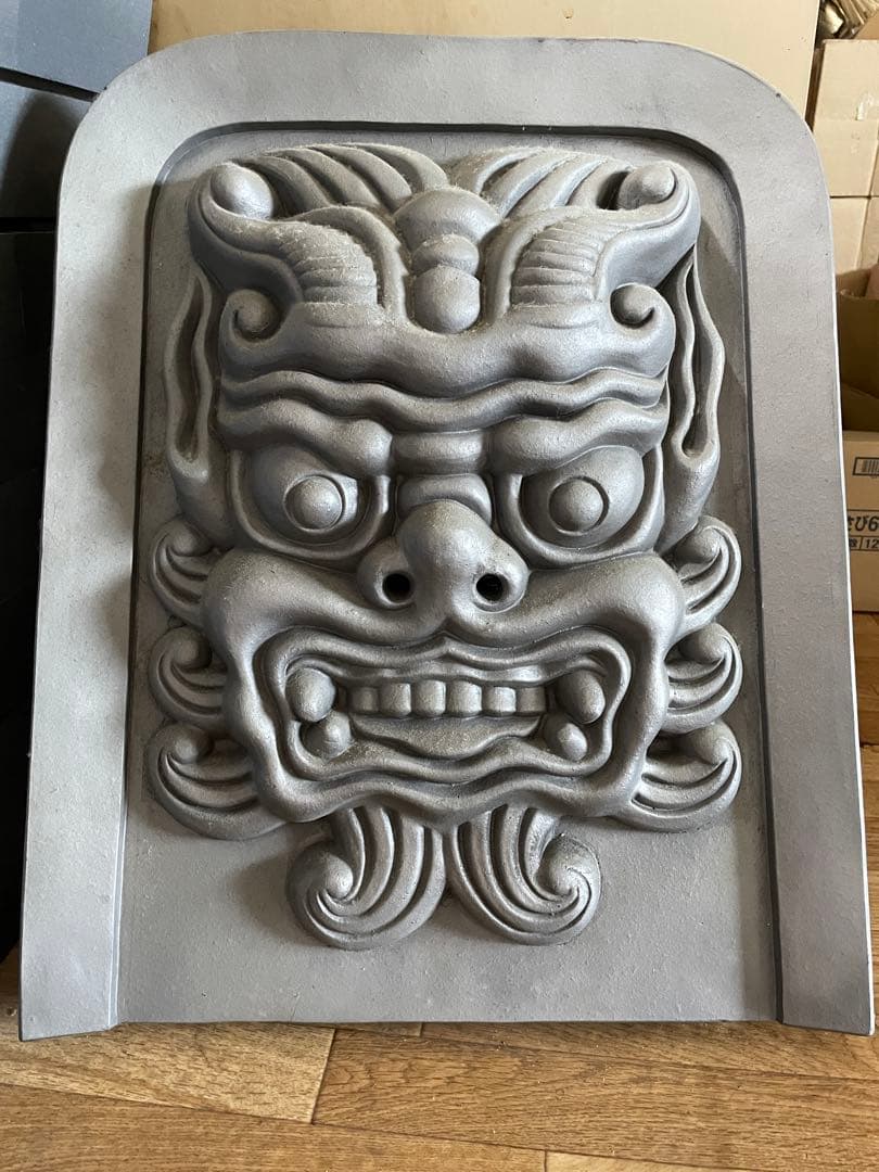 瓦　鬼瓦　古代鬼面