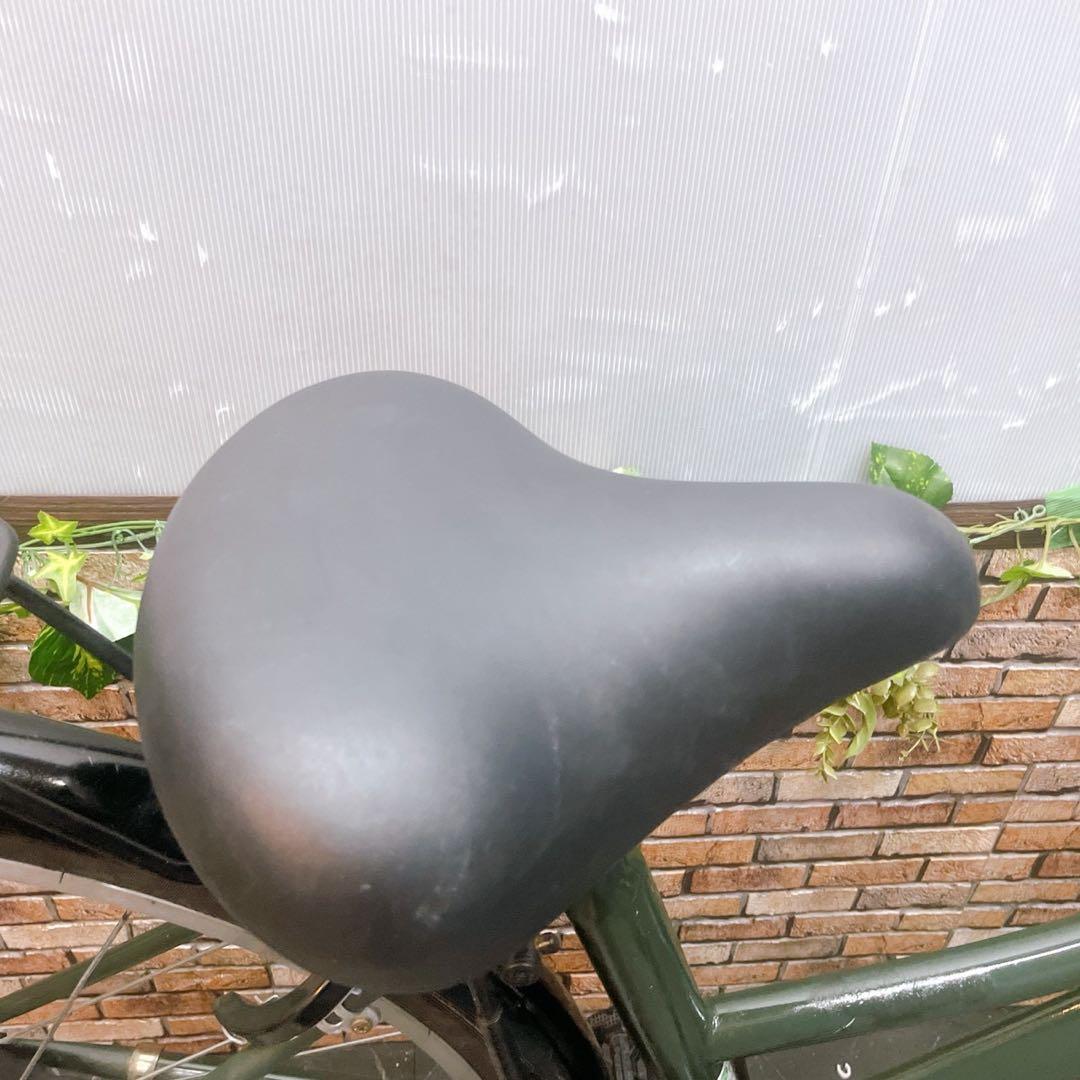【34】一般車 ママチャリ GALLON カーキー 27インチ