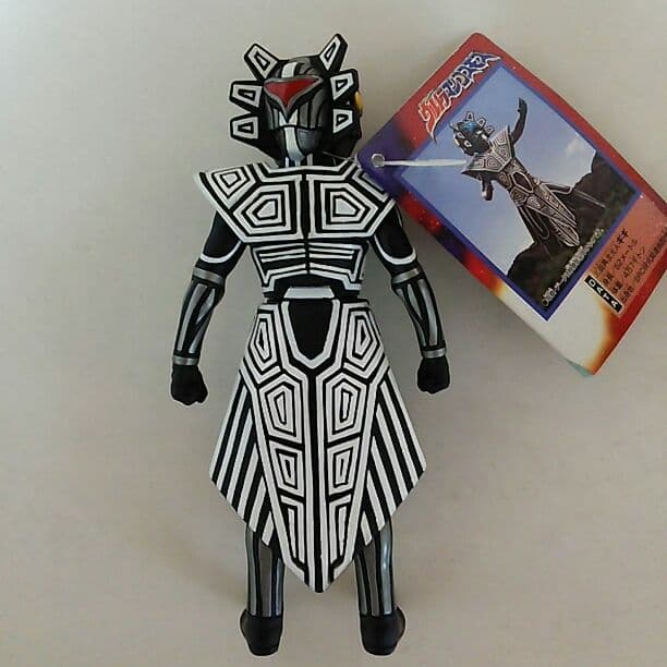 「ウルトラマンコスモス」ソフビ人形・三面異次元人ギギ４体セット（新品・当時モノ）