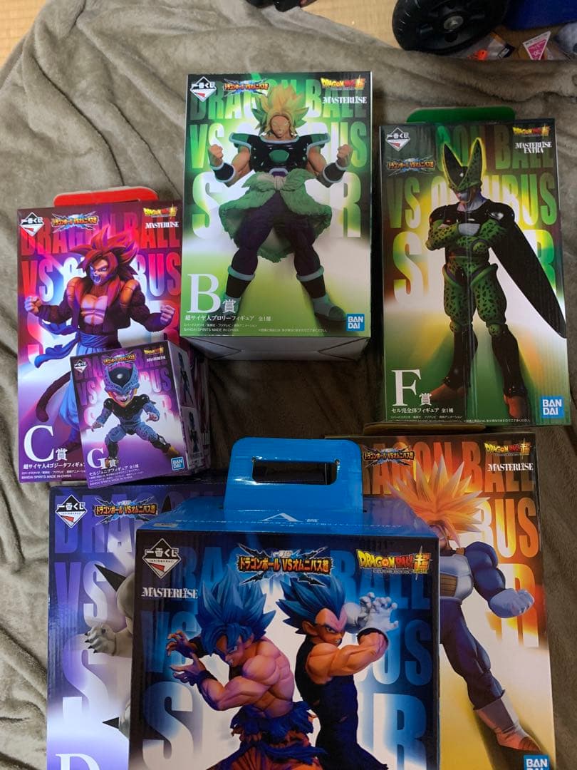 ドラゴンボール　VS オムニバス超　一番くじ　フィギュア　BANDAI