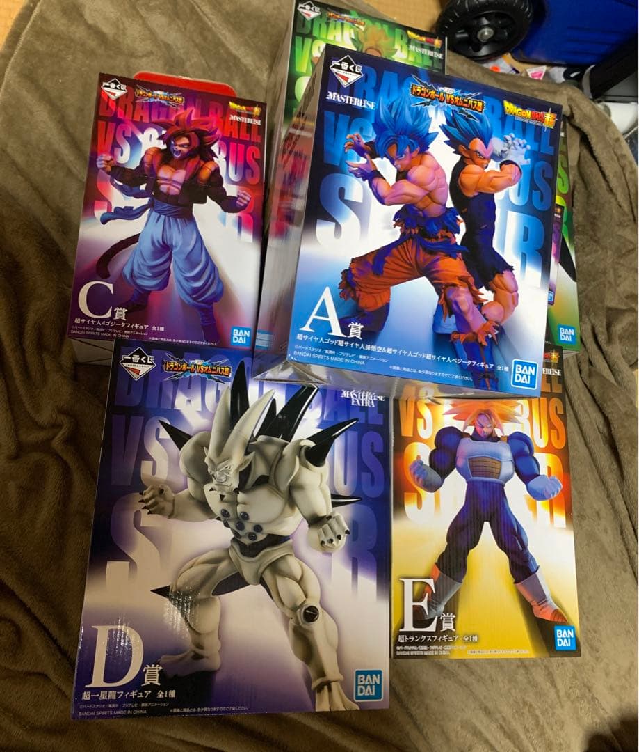 ドラゴンボール　VS オムニバス超　一番くじ　フィギュア　BANDAI